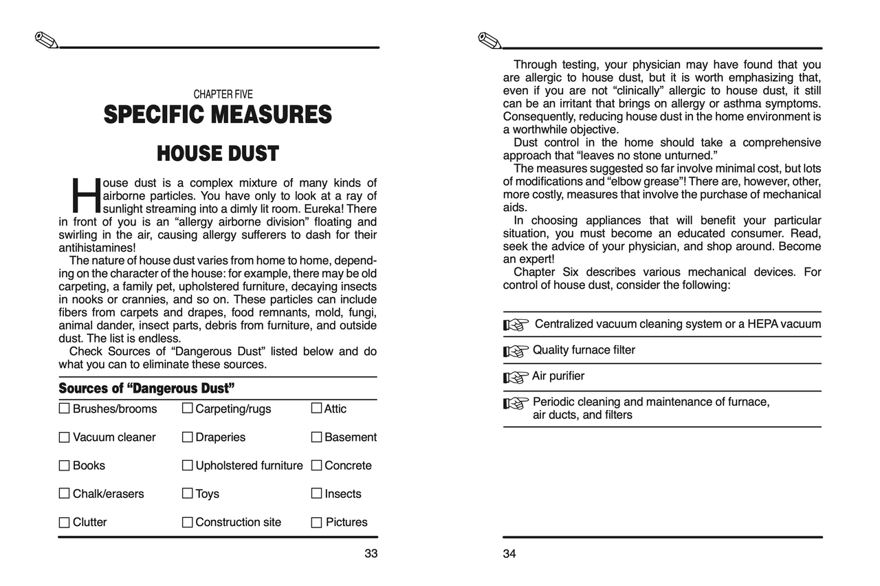Allergy Avoidance in the Home
